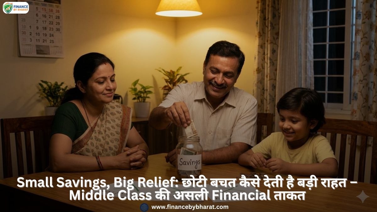 Small Savings, Big Relief: छोटी बचत कैसे देती है बड़ी राहत – Middle Class की असली Financial ताकत