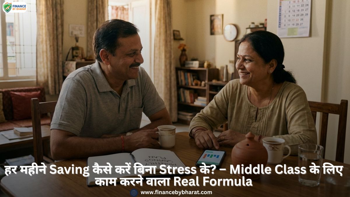 हर महीने Saving कैसे करें बिना Stress के? – Middle Class के लिए काम करने वाला Real Formula