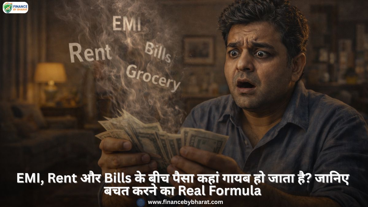 EMI, Rent और Bills के बीच पैसा कहां गायब हो जाता है? जानिए बचत करने का Real Formula