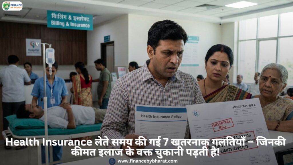 Health Insurance लेते समय की गई 7 खतरनाक गलतियाँ – जिनकी कीमत इलाज के वक्त चुकानी पड़ती है!