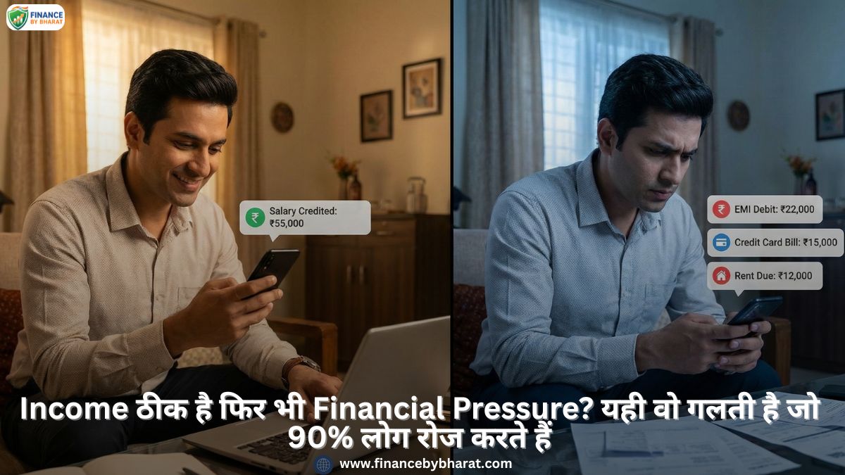 Income ठीक है फिर भी Financial Pressure? यही वो गलती है जो 90% लोग रोज करते हैं