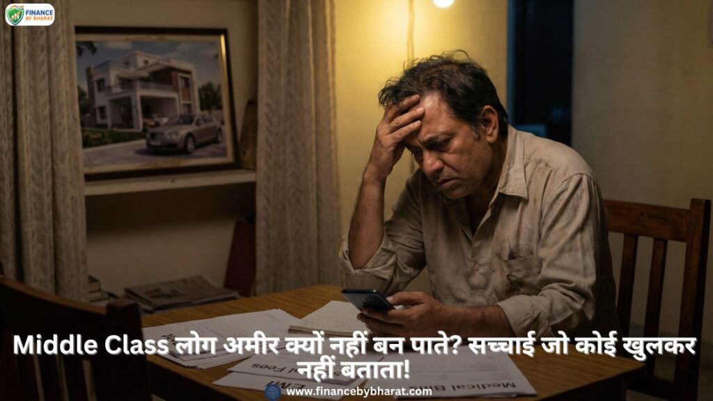 Middle Class लोग अमीर क्यों नहीं बन पाते? सच्चाई जो कोई खुलकर नहीं बताता!