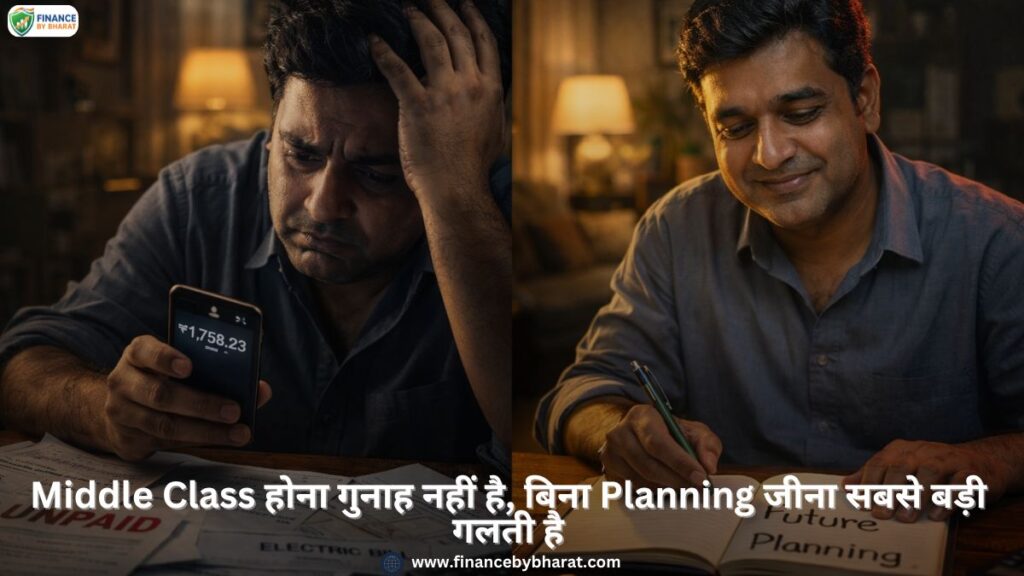 Middle Class होना गुनाह नहीं है, बिना Financial Planning जीना सबसे बड़ी गलती है