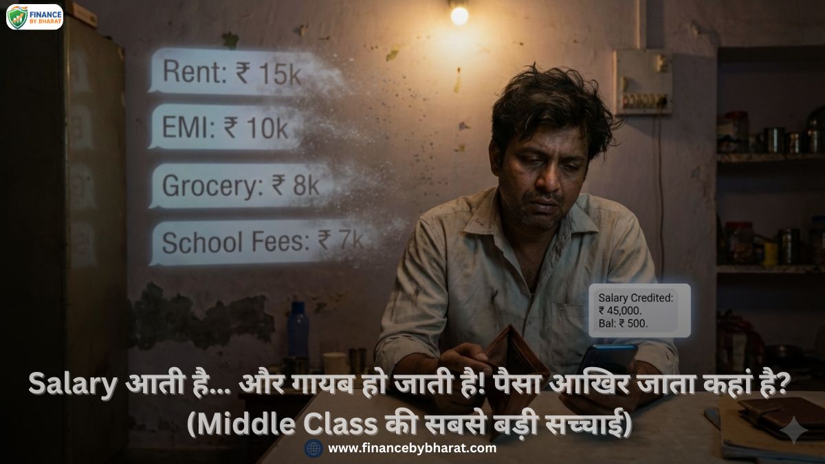 Salary आती है… और गायब हो जाती है! पैसा आखिर जाता कहां है? (Middle Class की सबसे बड़ी सच्चाई)
