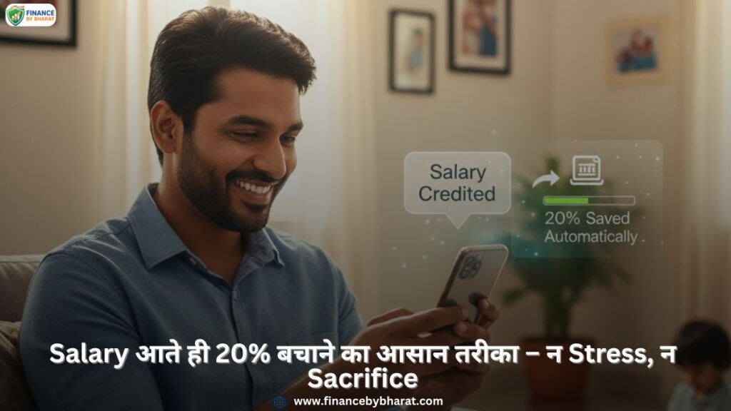 Salary आते ही 20% बचाने का आसान तरीका – न Stress, न Sacrifice