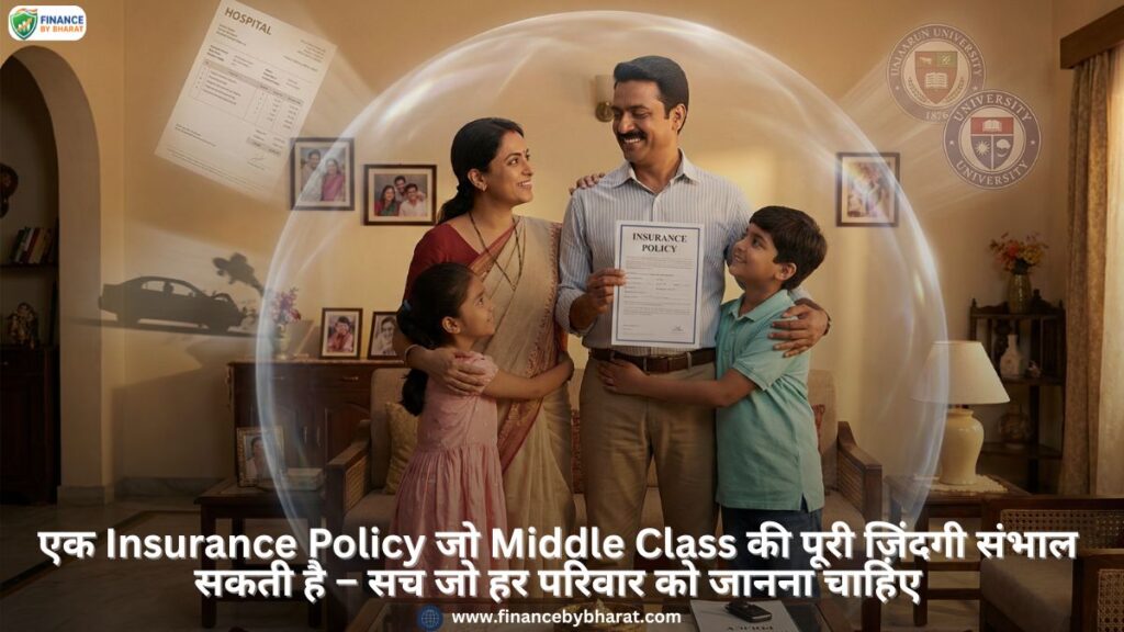 एक Insurance Policy जो Middle Class की पूरी ज़िंदगी संभाल सकती है – सच जो हर परिवार को जानना चाहिए