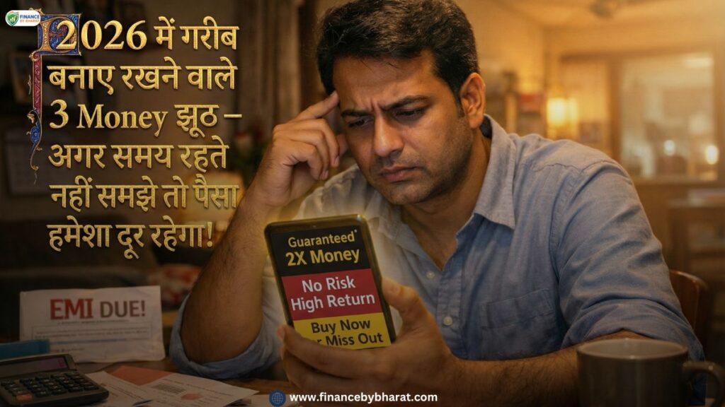 2026 में गरीब बनाए रखने वाले 3 Money झूठ – अगर समय रहते नहीं समझे तो पैसा हमेशा दूर रहेगा!