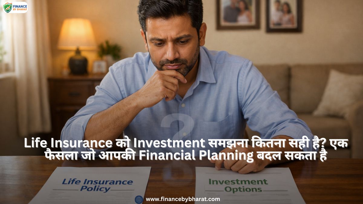 Life Insurance को Investment समझना कितना सही है? एक फैसला जो आपकी Financial Planning बदल सकता है