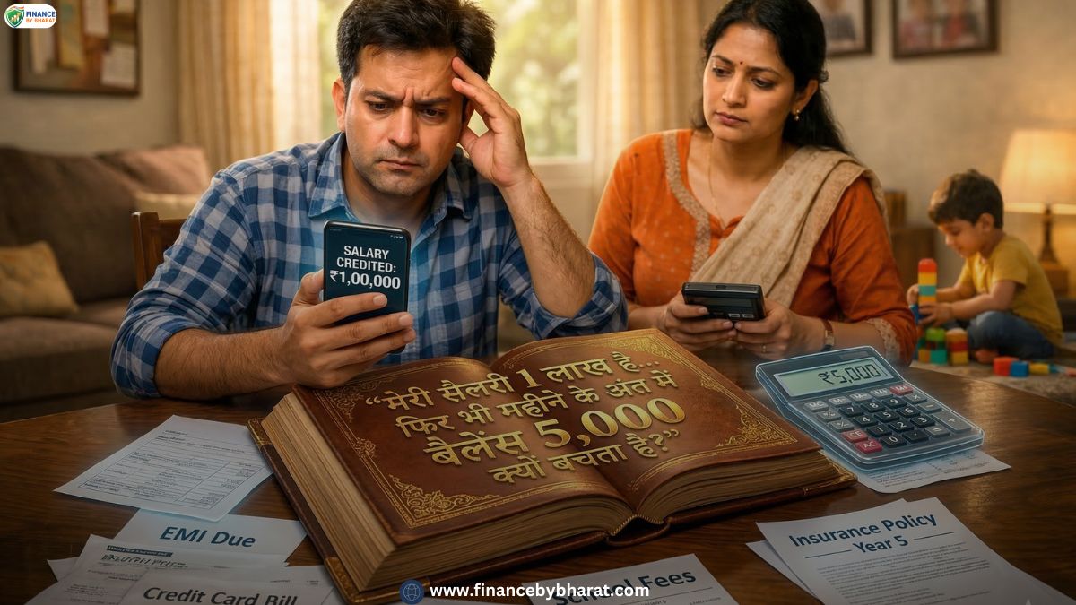 मेरी सैलरी 1 लाख महीना है… फिर भी महीने के अंत में बैलेंस 5,000 क्यों बचता है?